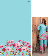 Aqua Bloom Co-Ord Set